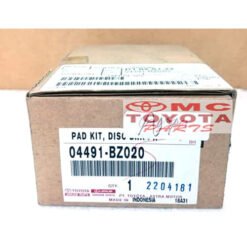 MÁ PHANH TRƯỚC TOYOTA WIGO CHÍNH HÃNG 04491BZ020