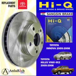 Đĩa phanh trước xe Toyota Innova 2006-2015 chính hãng